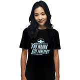 ShirtPunch You Wanna Live Forever?, view 2
