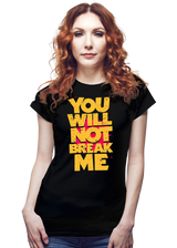 ShirtPunch You Will Not Break Me, view 3