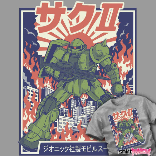 ShirtPunch Zeonic Mobile Suit