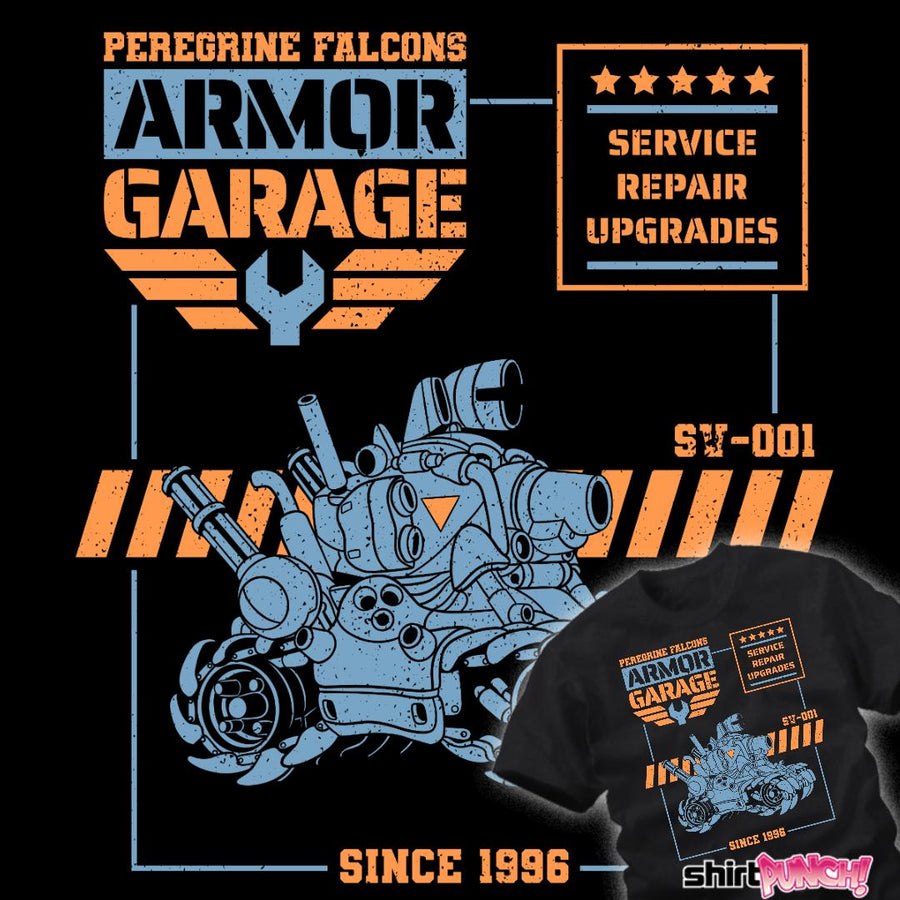 ShirtPunch Metal Armor Garage