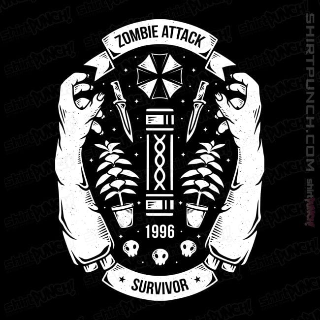 ShirtPunch Zombie Attack Survivor