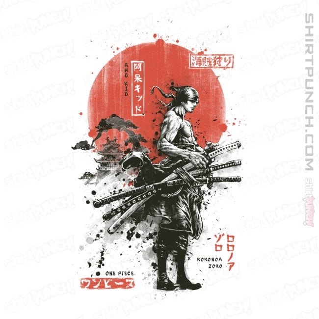 ShirtPunch Zoro Samurai Wano Kuni Arc