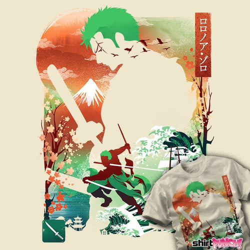 ShirtPunch Zoro Ukiyo-e