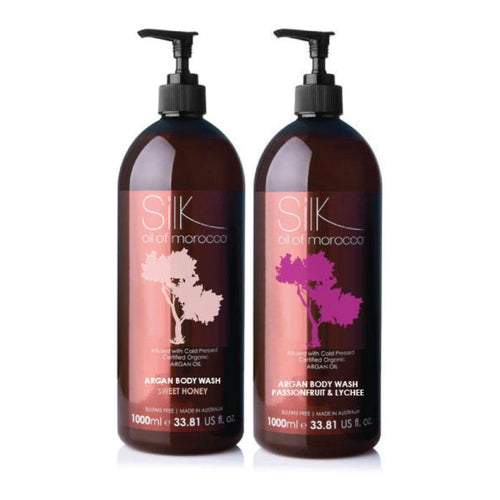 Silk Oil of Morocco - 1 Litre Duo
