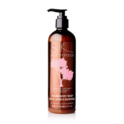 Silk Oil of Morocco - Sweet Jasmine & Magnolia Argan Body Wash