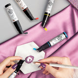 Silk Oil of Morocco - 5 x Gel Nail Pens (White, Yellow, Red, Blue & Black), view 3