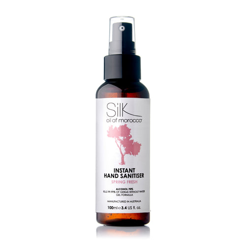 Silk Oil of Morocco - Spring Fresh Gel Hand Sanitiser with 70% Alcohol