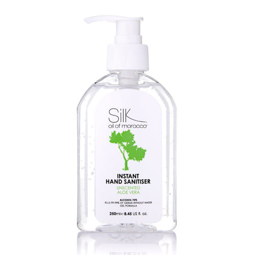 Silk Oil of Morocco - Aloe Vera Gel Hand Sanitiser with 75% Alcohol