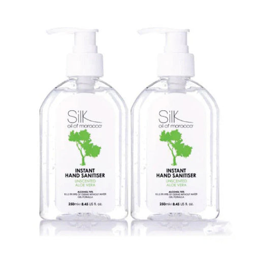 Silk Oil of Morocco - Aloe Vera Hand Sanitiser Duo