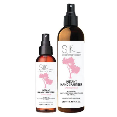 Silk Oil of Morocco - Spring Fresh Hand Sanitiser Home & Away Duo