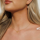 Silk Oil of Morocco Amici by Ella - Angel Number 777 Necklace, view 2