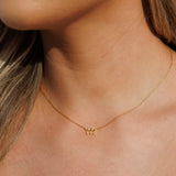 Silk Oil of Morocco Amici by Ella - Angel Number 777 Necklace, view 5