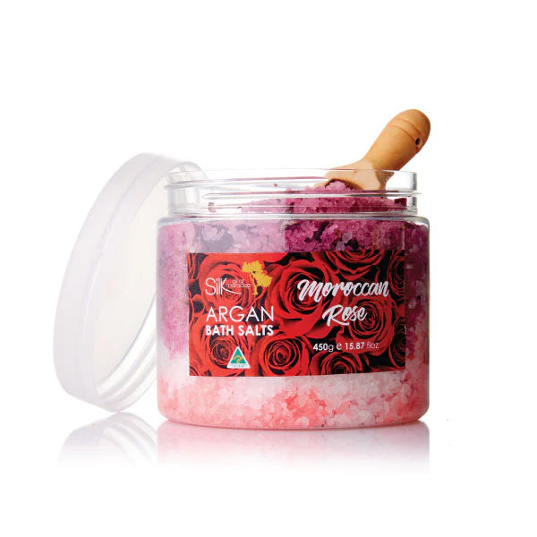 Silk Oil of Morocco - Moroccan Rose Argan Bath Salts