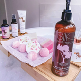 Silk Oil of Morocco - Patchouli, Geranium & Ylang Ylang Argan Body Wash, view 2