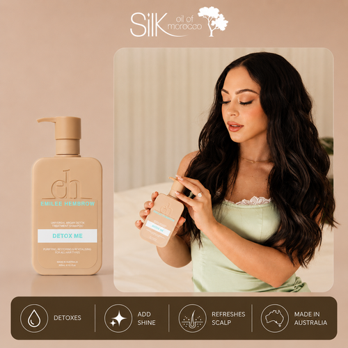 Silk Oil of Morocco Emilee Hembrow - Detox Me Argan Clarifying Detox Shampoo