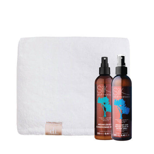 Silk Oil of Morocco - Argan Condition & Treat Hair Combo Value Pack