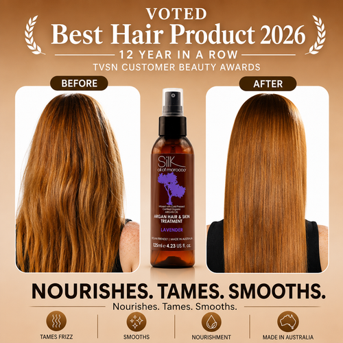 Silk Oil of Morocco - Lavender Argan Hair & Skin Treatment Serum