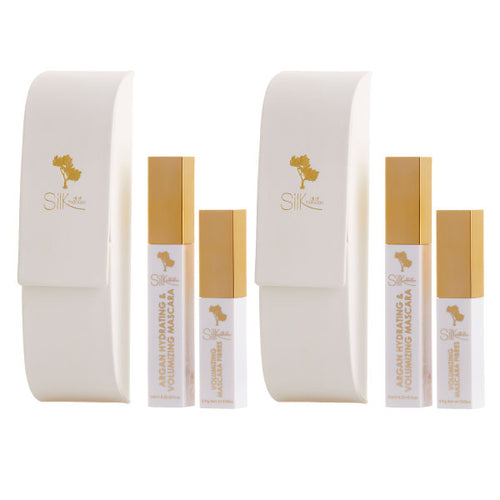 Silk Oil of Morocco - Argan Hydrating & Volumizing Fibre Lash Mascara Kit
