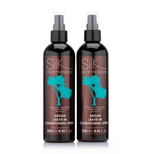 Silk Oil of Morocco Argan Leave in Conditioning Spray Duo 250ml - TVSN 145310