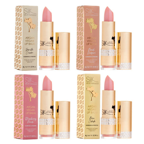 Silk Oil of Morocco - Argan Lip Balm Complete Collection