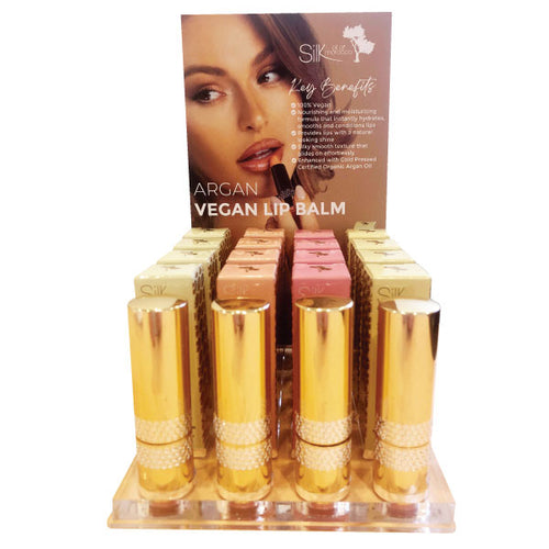 Silk Oil of Morocco - Argan Lip Balm - Retail Stand