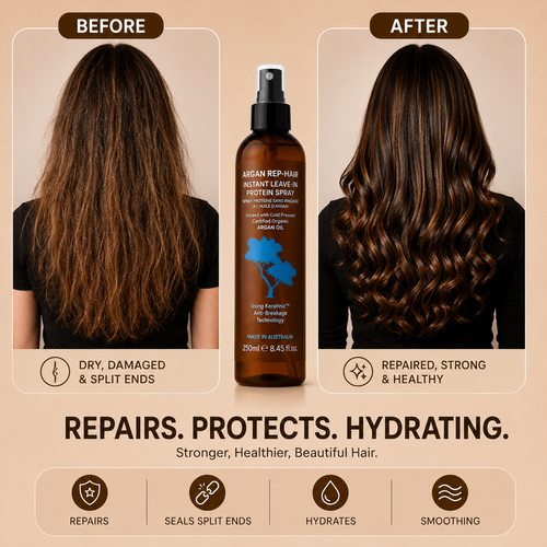 Silk Oil of Morocco- Argan REP-Hair Protein Leave-In Spray