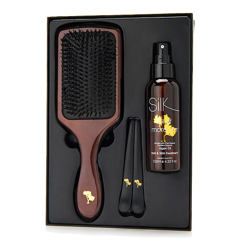 Silk Oil of Morocco - Passionfruit Argan Styling & Treatment Set