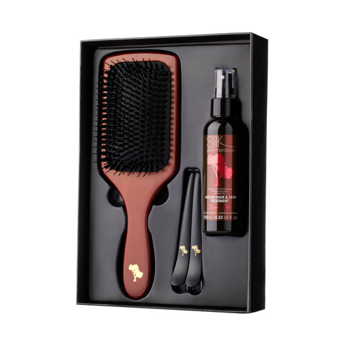 Silk Oil of Morocco - Moroccan Rose Argan Styling & Treatment Set