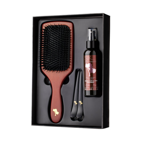 Silk Oil of Morocco - Sweet Jasmine & Magnolia Argan Styling & Treatment Set