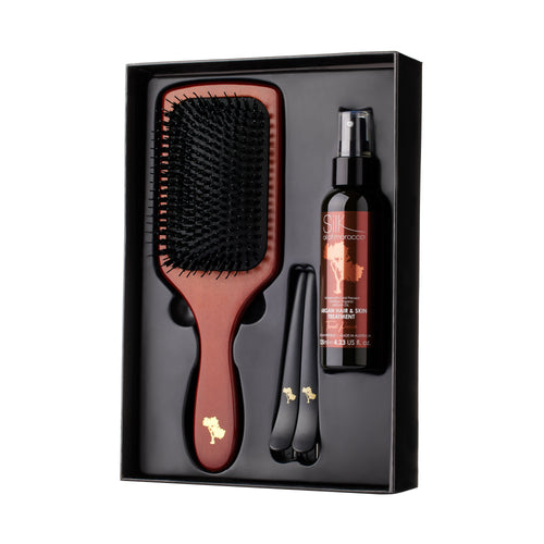 Silk Oil of Morocco - Tropical Paradise Argan Styling & Treatment Set