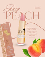 Silk Oil of Morocco - Peach Daiquiri Argan Vegan Lip Balm, view 4