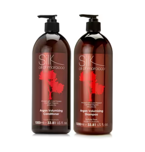 Silk Oil of Morocco Argan Volumising S&C 1L - TVSN 145664