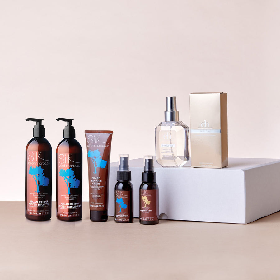 Silk Oil of Morocco - Ultimate Repair Haircare Hamper