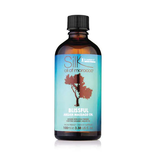 Silk Oil of Morocco - Blissful Argan Massage Oil