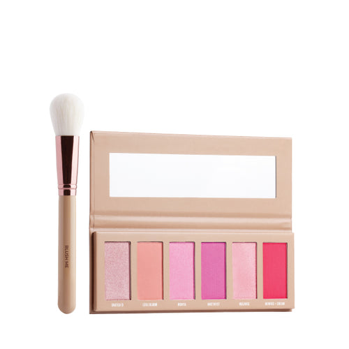 Silk Oil of Morocco Fernando Hervas - Cheeky Duo Argan Blush Palette & Blush Brush