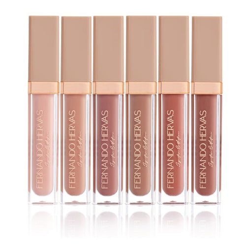 Silk Oil of Morocco Fernando Hervas - Nude 1-6 Lip Shine Collection