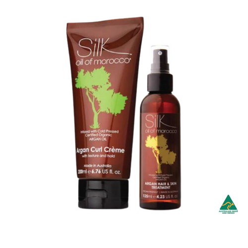 Silk Oil of Morocco - Curly Girl Duo