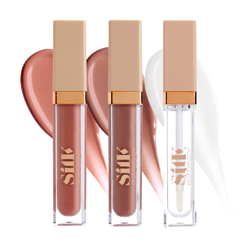 Silk Oil of Morocco Fernando Hervas - Deep Browns Argan Lip Shine Trio