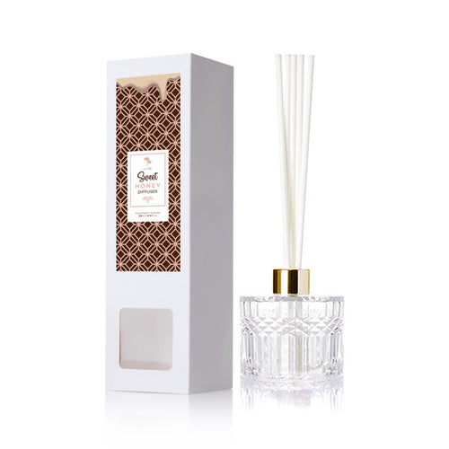 Silk Oil of Morocco Sweet Honey Luxe Reed Diffuser