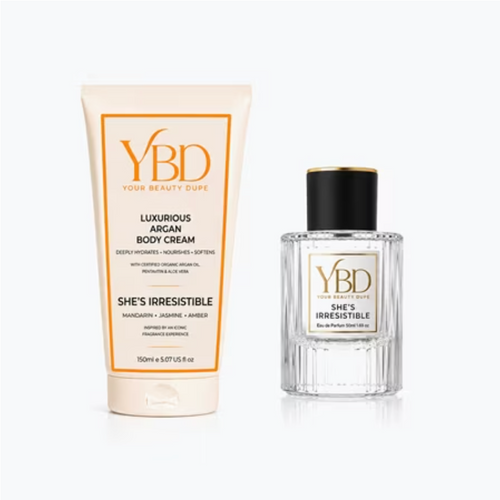 Silk Oil of Morocco Eau de Parfum 100ml & Body Creme - She's Irresistible - TVSN 149353