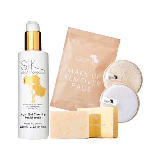 Silk Oil of Morocco - Facial Cleanse Opt 1 - Value Pack