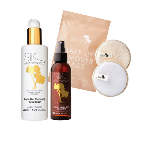 Silk Oil of Morocco - Facial Cleanse Opt 3 - Value Pack