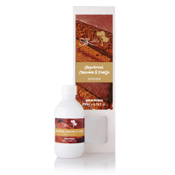 Silk Oil of Morocco - Gingerbread Cinnamon & Vanilla Diffuser & Refill