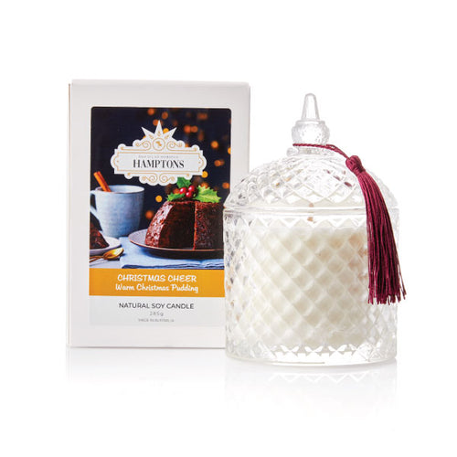 Silk Oil of Morocco - Warm Christmas Pudding Candle