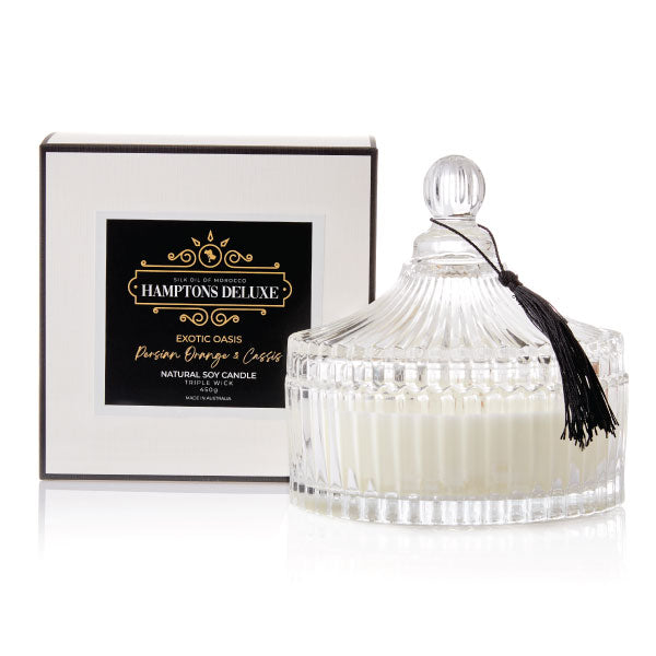 Silk Oil of Morocco - Exotic Oasis Hamptons Deluxe Candle