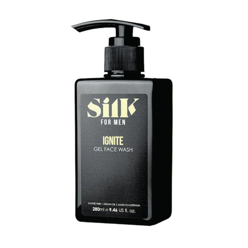 Silk Oil of Morocco Silk for Men - Argan Ignite Gel Face Wash
