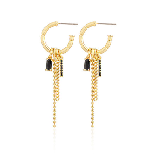 Silk Oil of Morocco Amici by Ella - Katerina Earrings (Small)