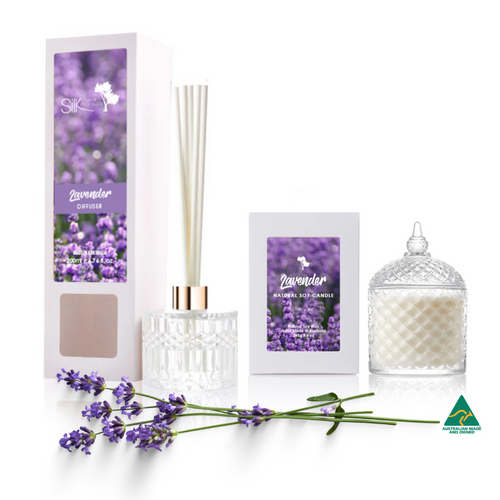 Silk Oil of Morocco - Lavender Home Aroma Duo