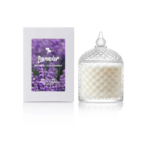 Silk Oil of Morocco - Lavender Natural Soy Candle - Medium