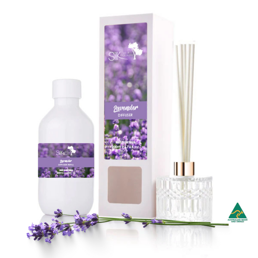 Silk Oil of Morocco - Lavender Reed Diffuser + Refill